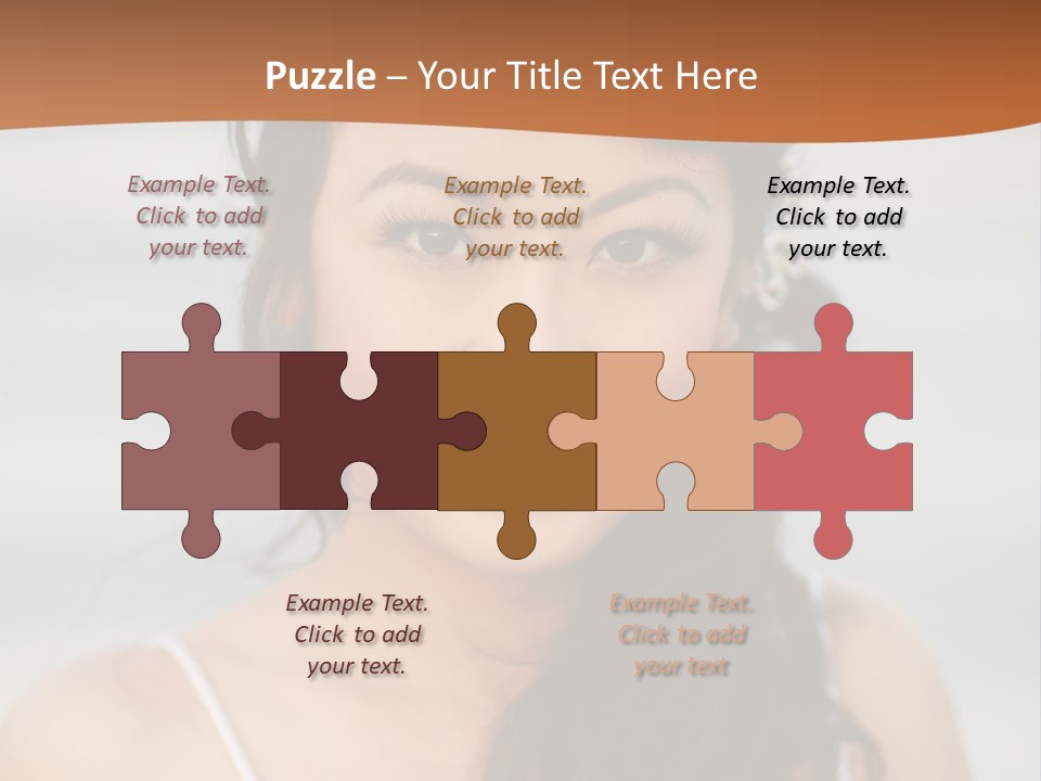 Asian Light Gown PowerPoint Template