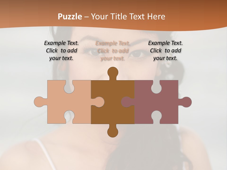 Asian Light Gown PowerPoint Template