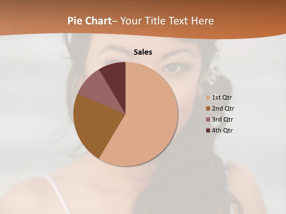 Asian Light Gown PowerPoint Template