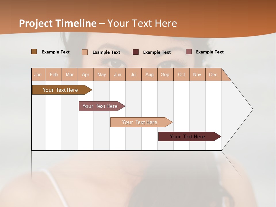 Asian Light Gown PowerPoint Template