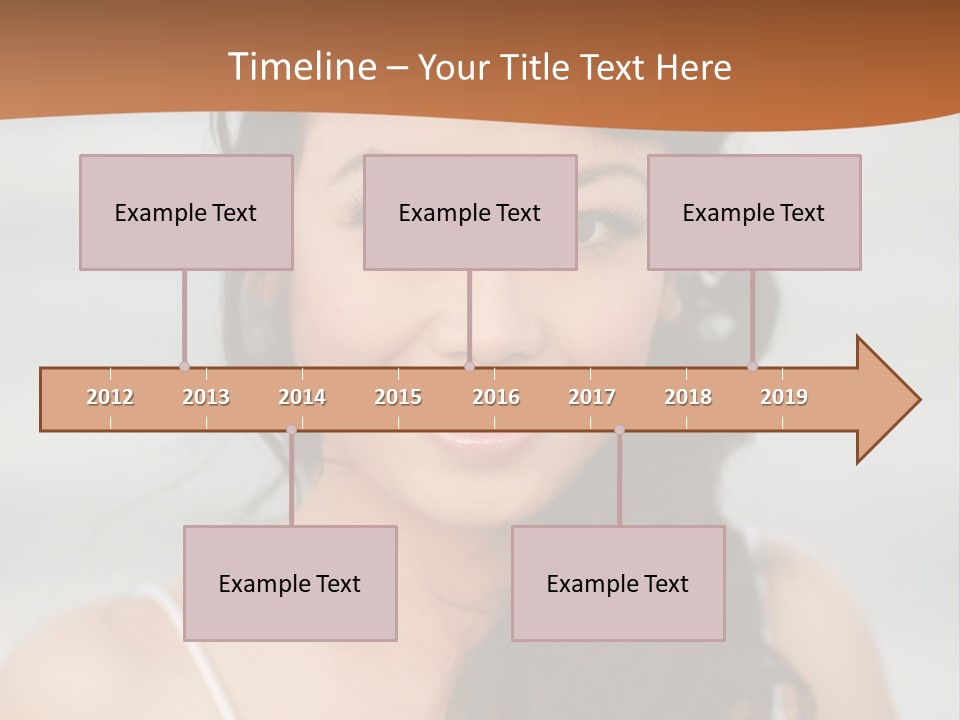 Asian Light Gown PowerPoint Template