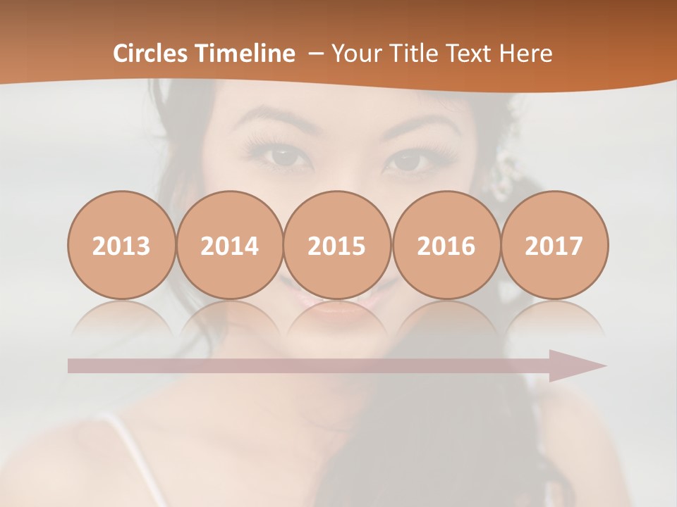 Asian Light Gown PowerPoint Template