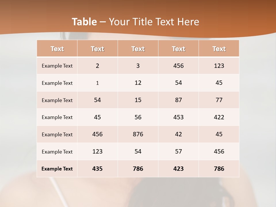 Asian Light Gown PowerPoint Template