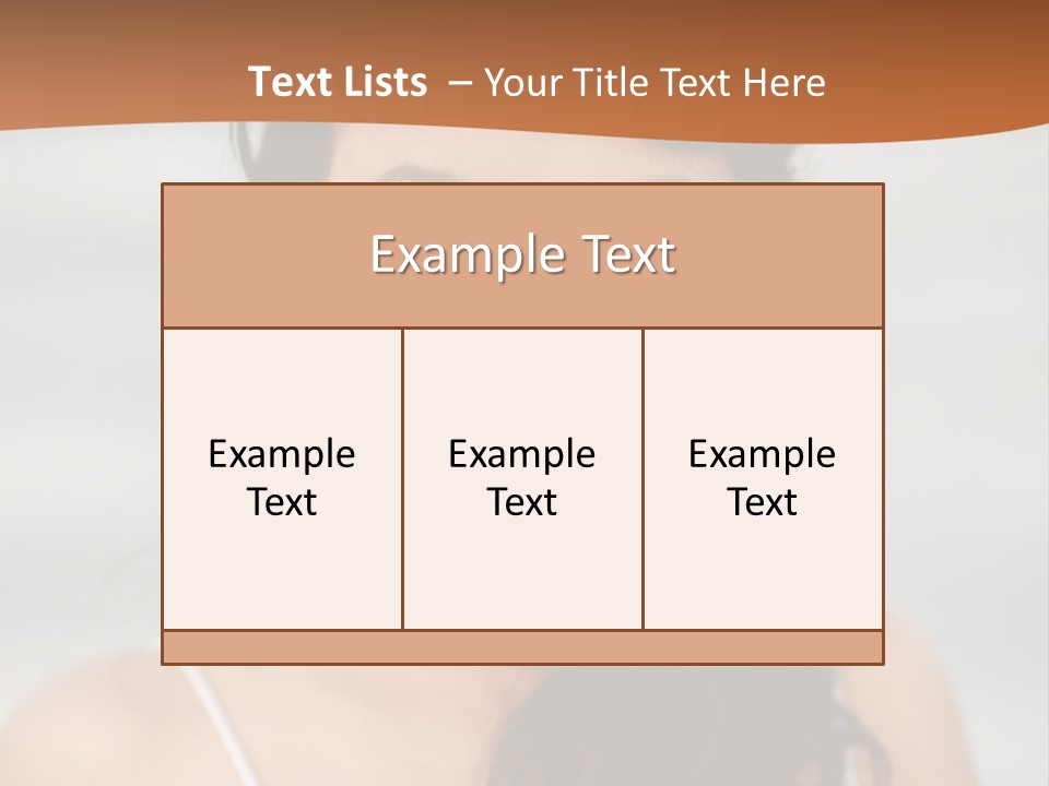 Asian Light Gown PowerPoint Template