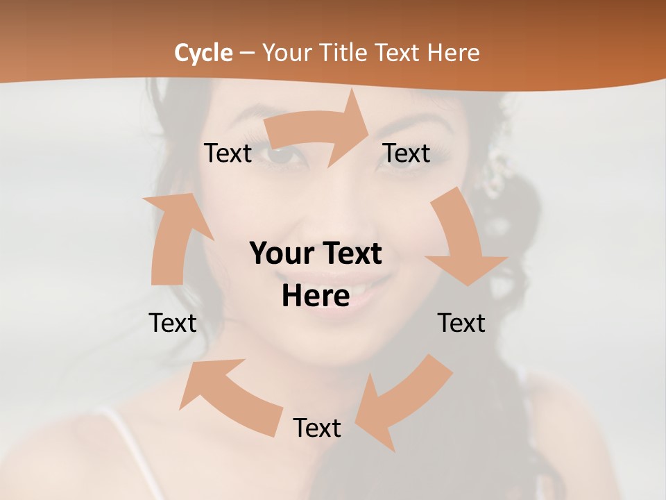 Asian Light Gown PowerPoint Template