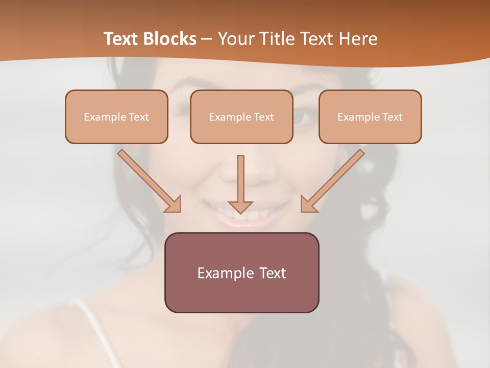 Asian Light Gown PowerPoint Template