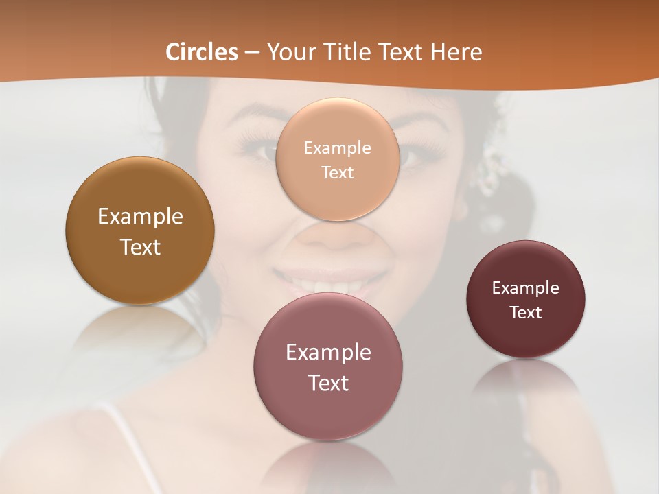 Asian Light Gown PowerPoint Template