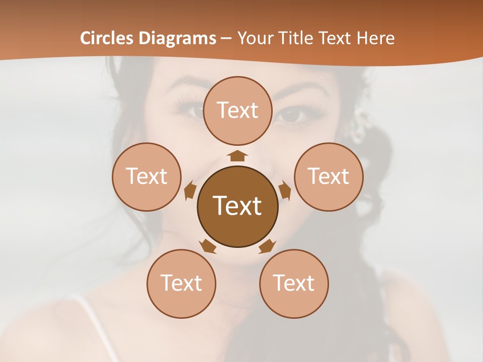 Asian Light Gown PowerPoint Template