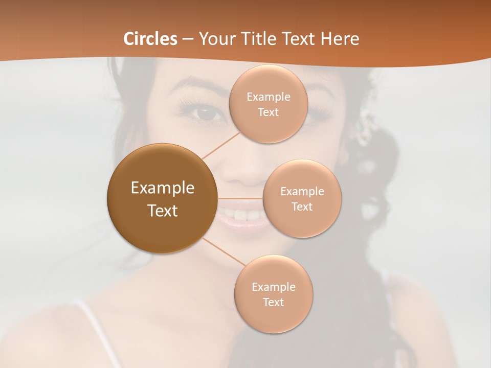 Asian Light Gown PowerPoint Template