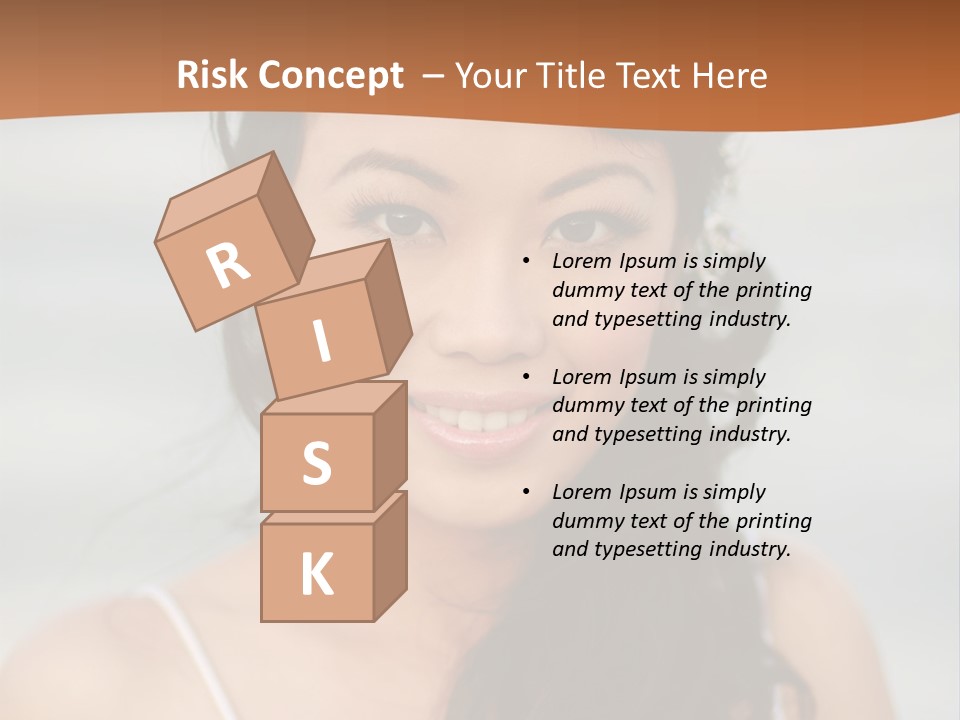 Asian Light Gown PowerPoint Template