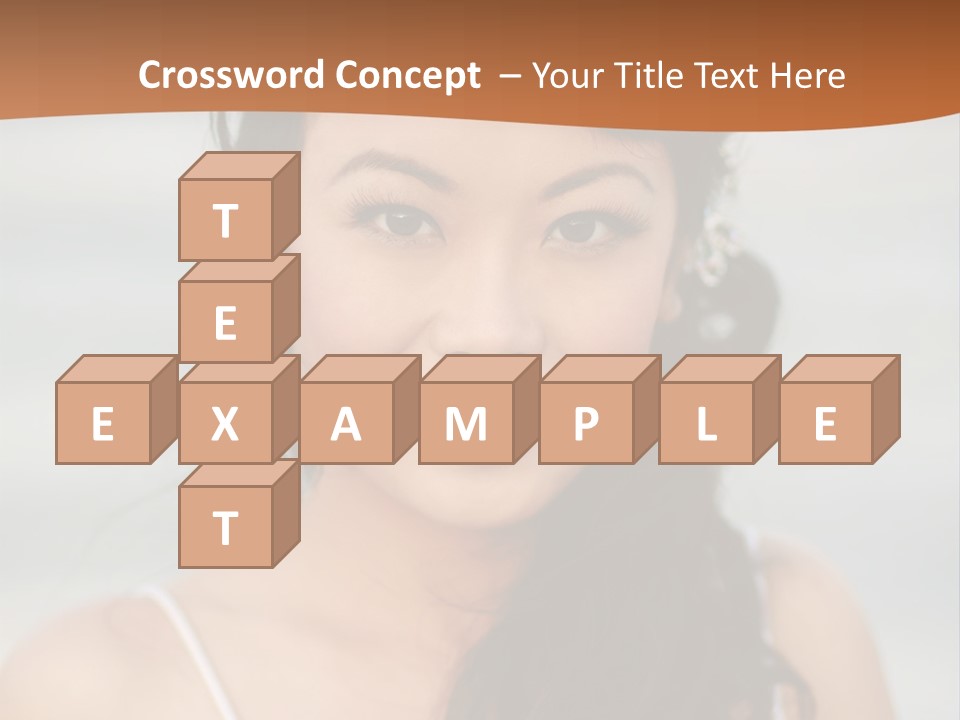 Asian Light Gown PowerPoint Template