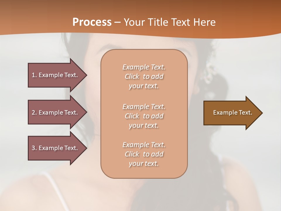 Asian Light Gown PowerPoint Template