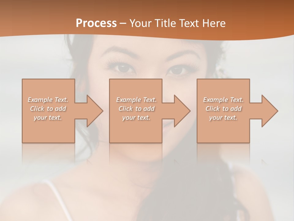 Asian Light Gown PowerPoint Template