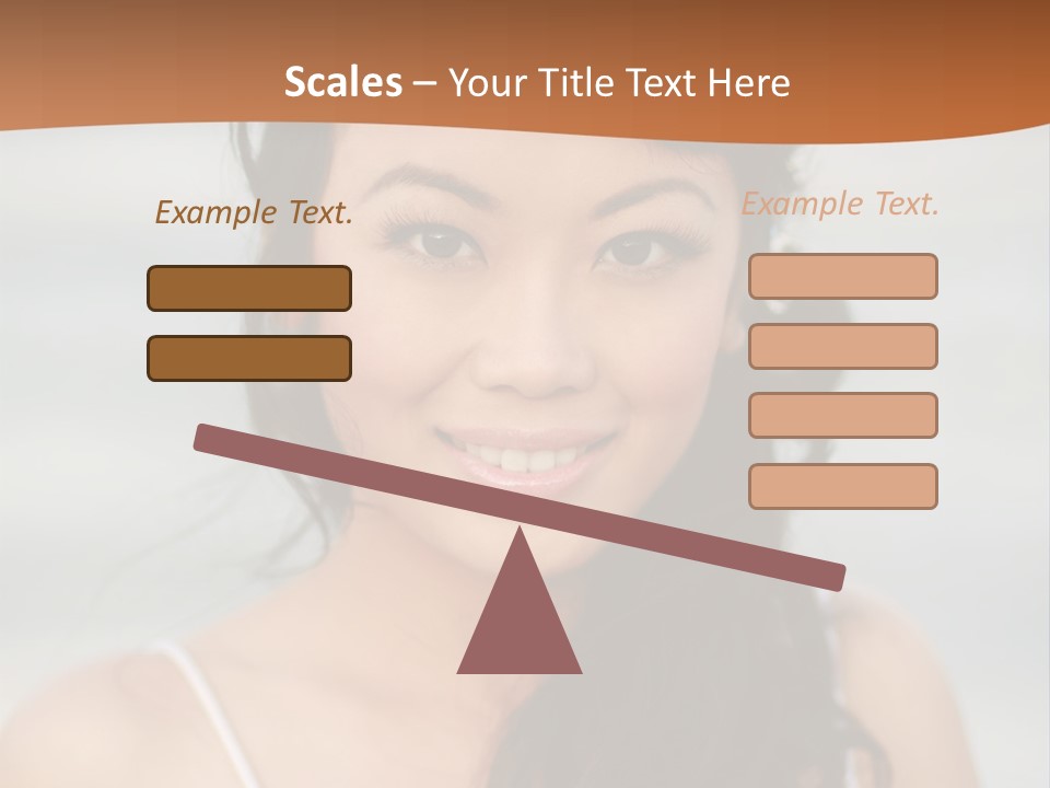Asian Light Gown PowerPoint Template