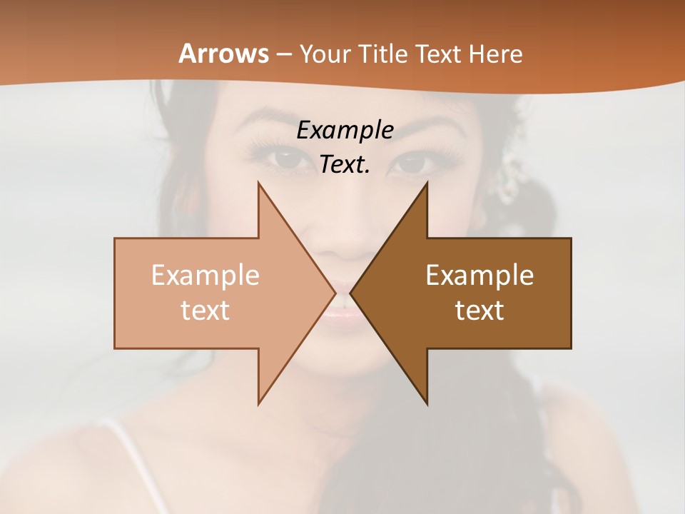 Asian Light Gown PowerPoint Template