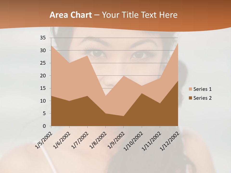 Asian Light Gown PowerPoint Template