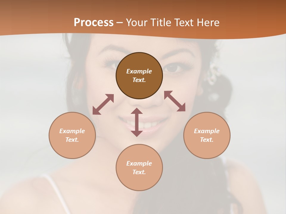 Asian Light Gown PowerPoint Template