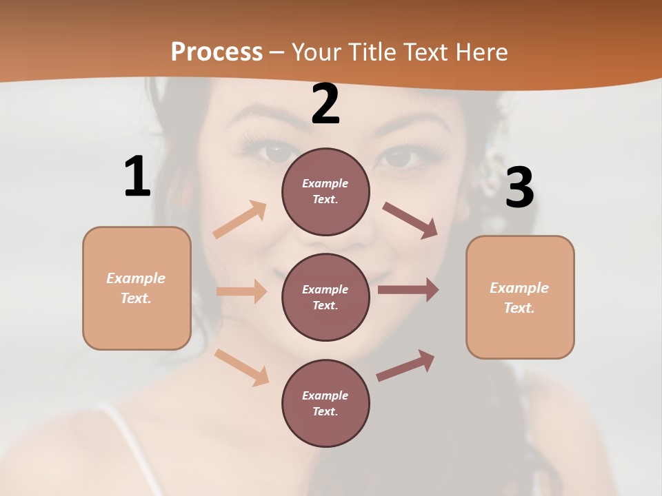 Asian Light Gown PowerPoint Template