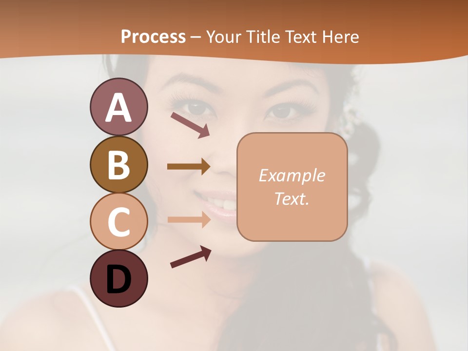 Asian Light Gown PowerPoint Template