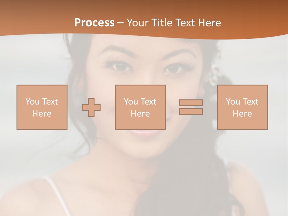 Asian Light Gown PowerPoint Template