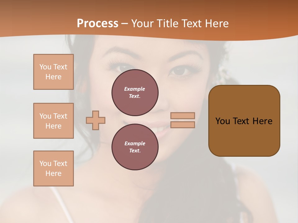 Asian Light Gown PowerPoint Template