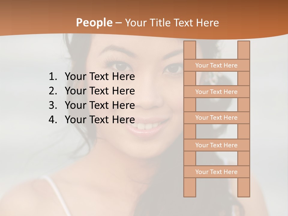 Asian Light Gown PowerPoint Template