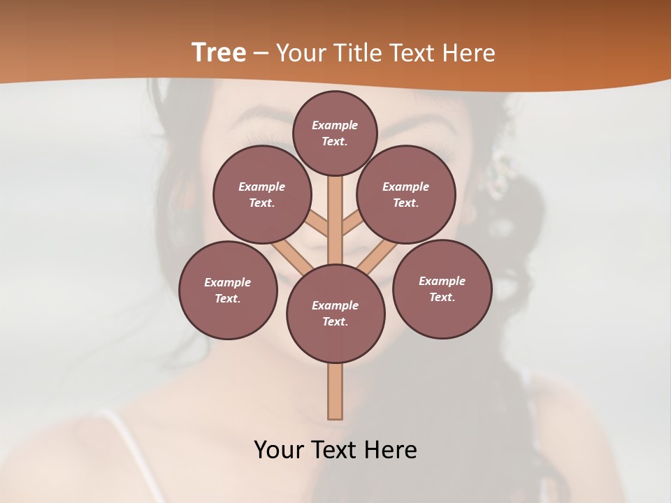 Asian Light Gown PowerPoint Template