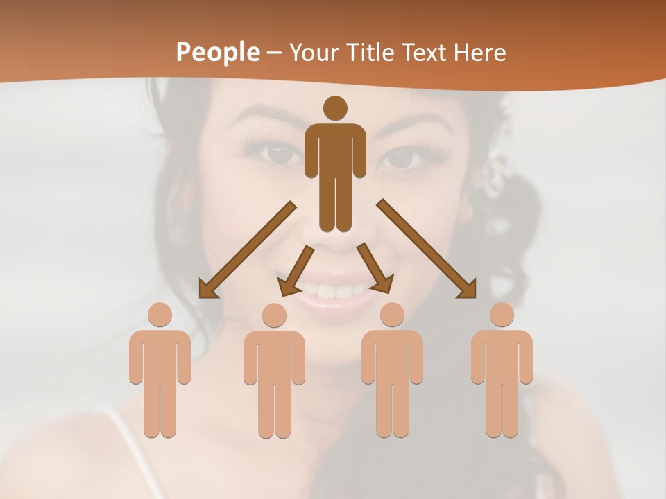 Asian Light Gown PowerPoint Template