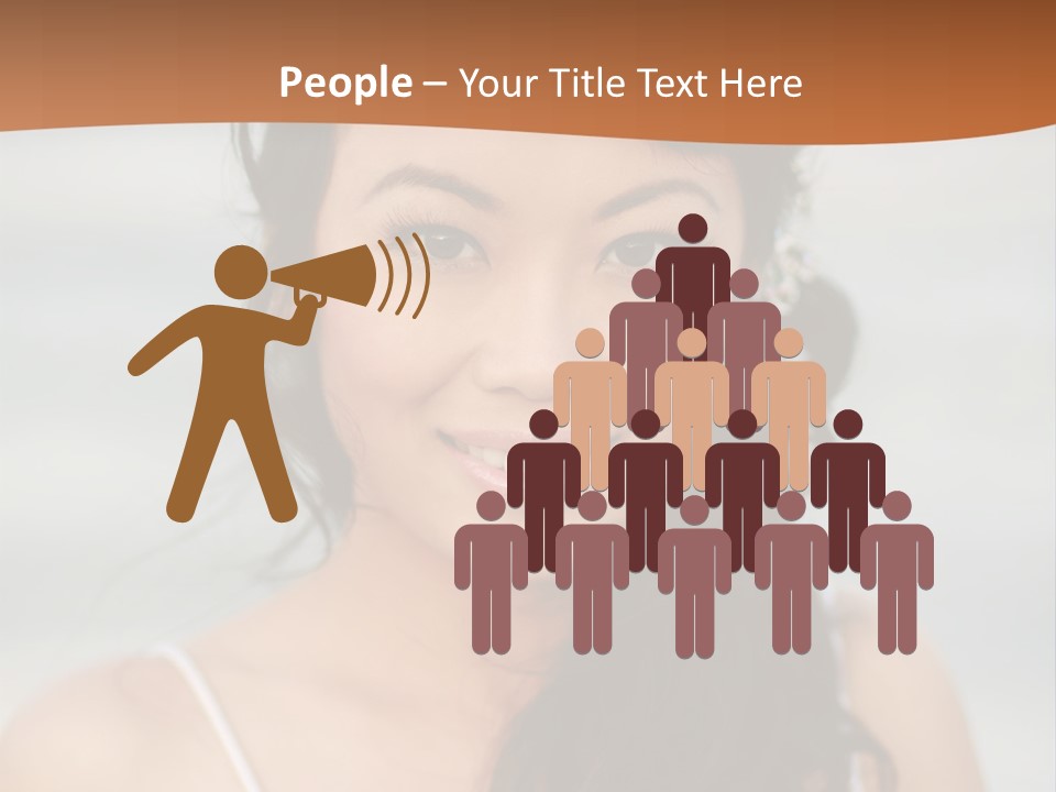 Asian Light Gown PowerPoint Template