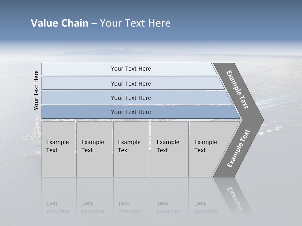 Equipment Front Cargo PowerPoint Template