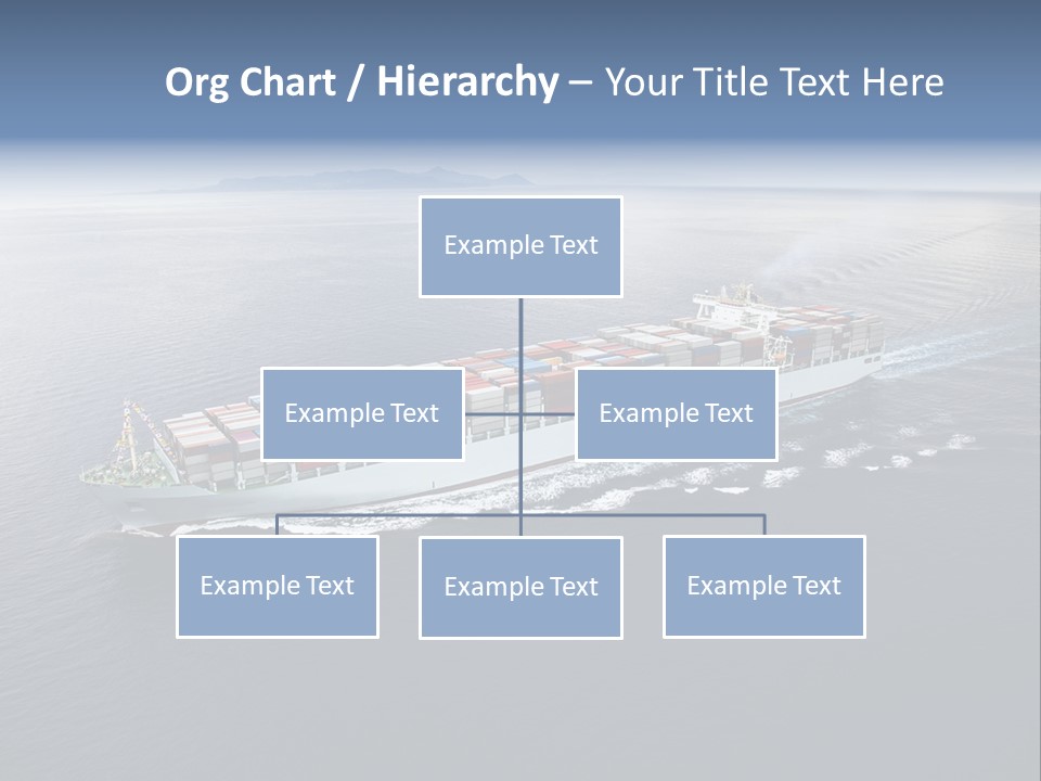 Equipment Front Cargo PowerPoint Template