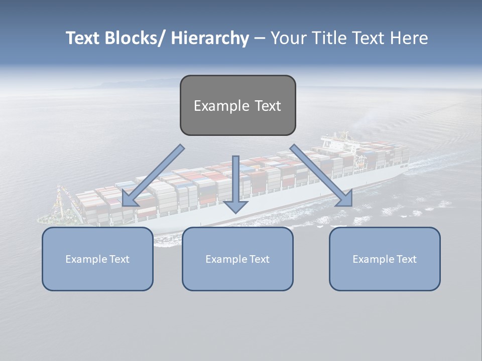 Equipment Front Cargo PowerPoint Template