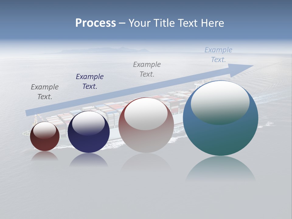 Equipment Front Cargo PowerPoint Template