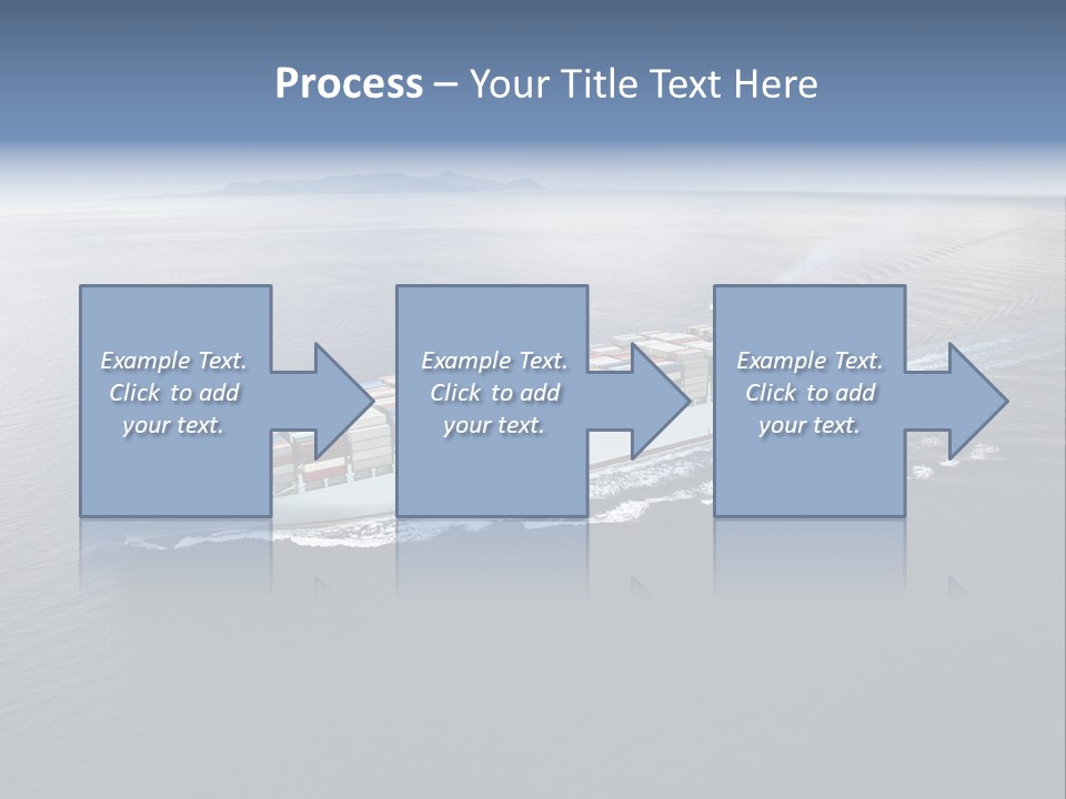 Equipment Front Cargo PowerPoint Template