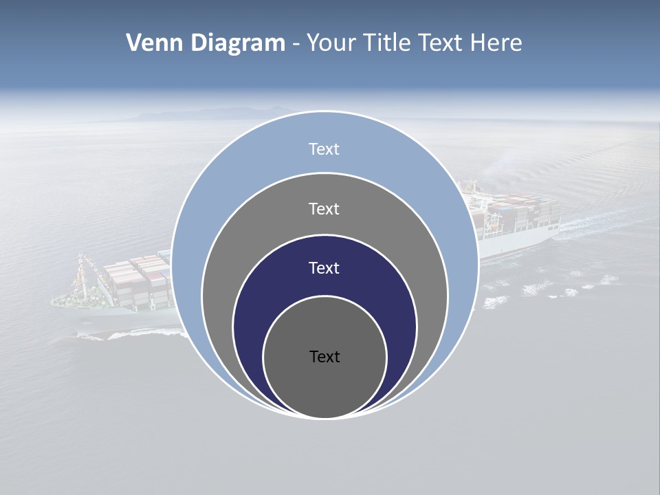 Equipment Front Cargo PowerPoint Template