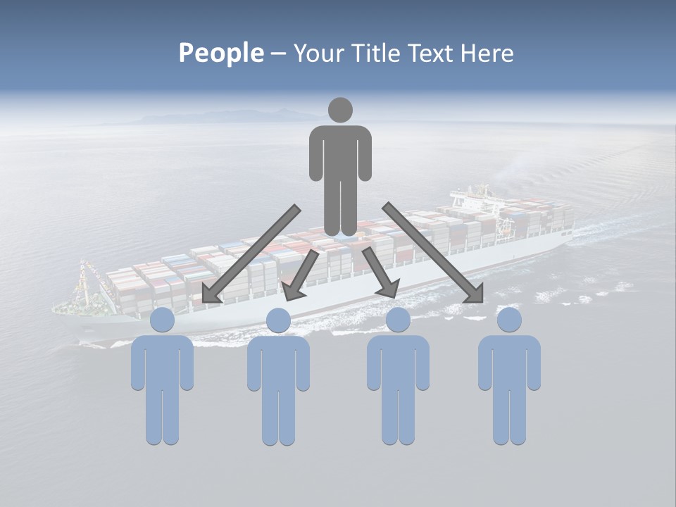 Equipment Front Cargo PowerPoint Template