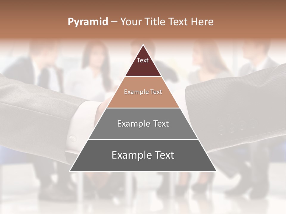 Partnership Unite Closeup PowerPoint Template