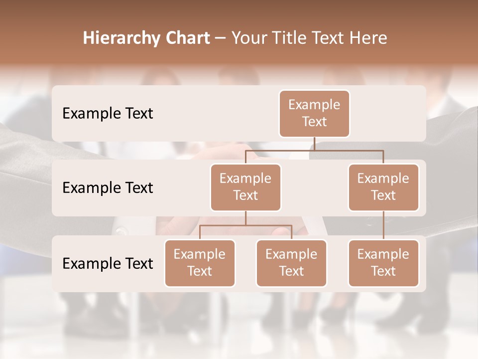Partnership Unite Closeup PowerPoint Template
