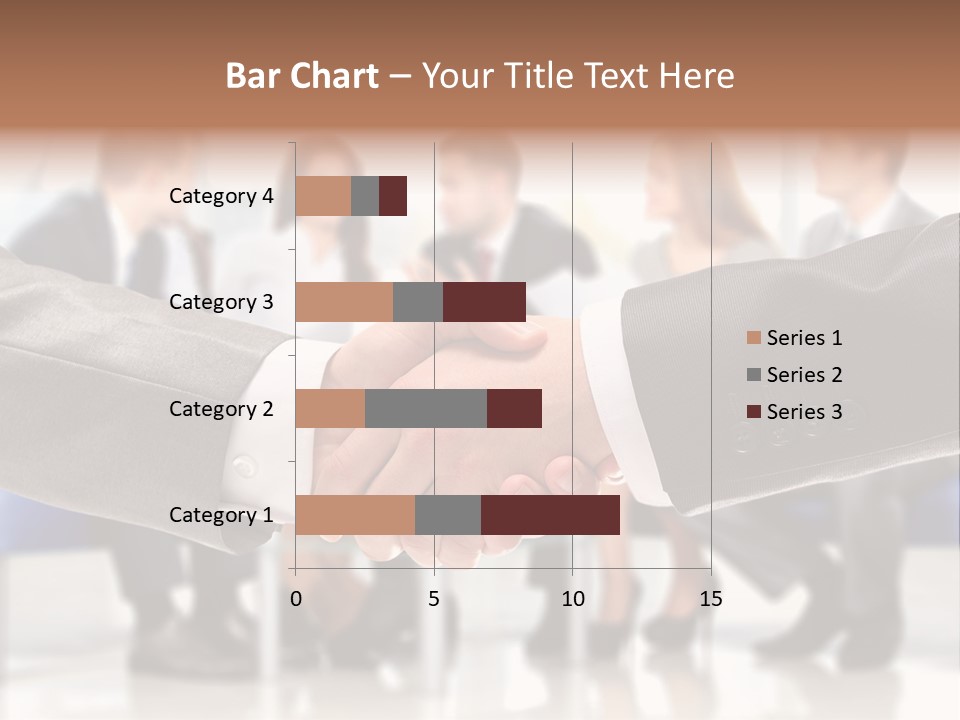 Partnership Unite Closeup PowerPoint Template