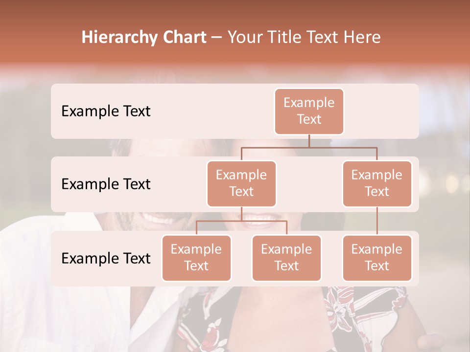 Romantic Embracing Candid PowerPoint Template