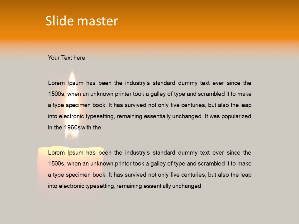 Boss Teeth Forties PowerPoint Template