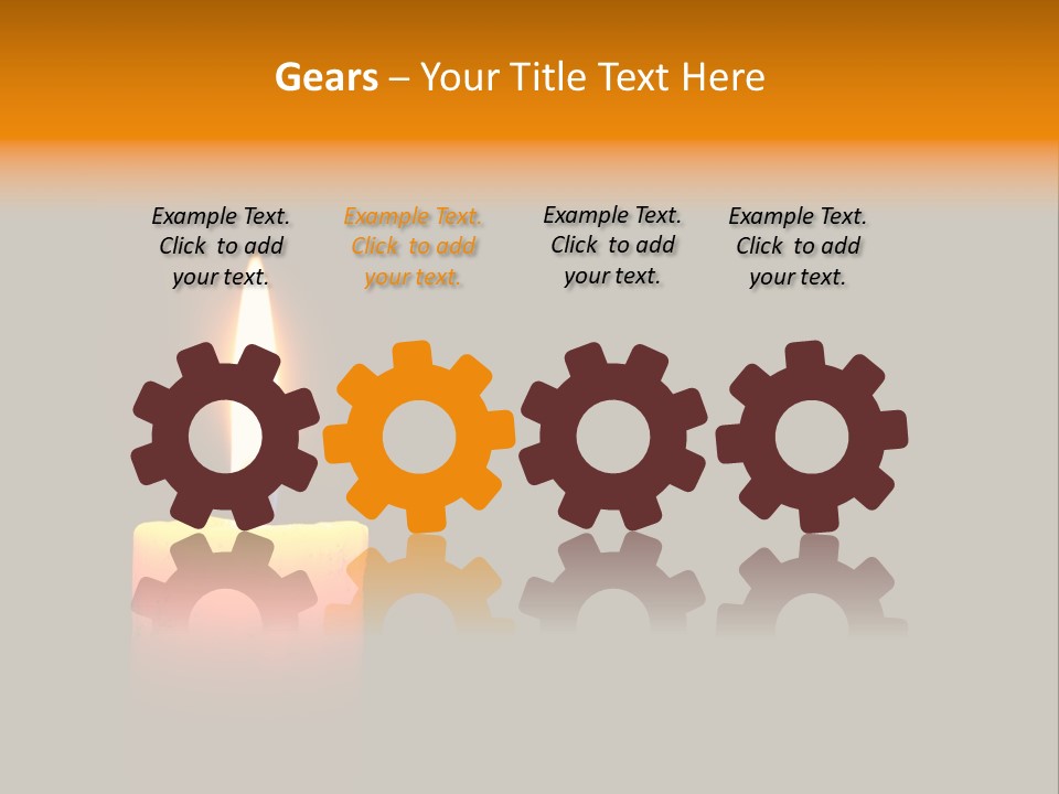 Boss Teeth Forties PowerPoint Template