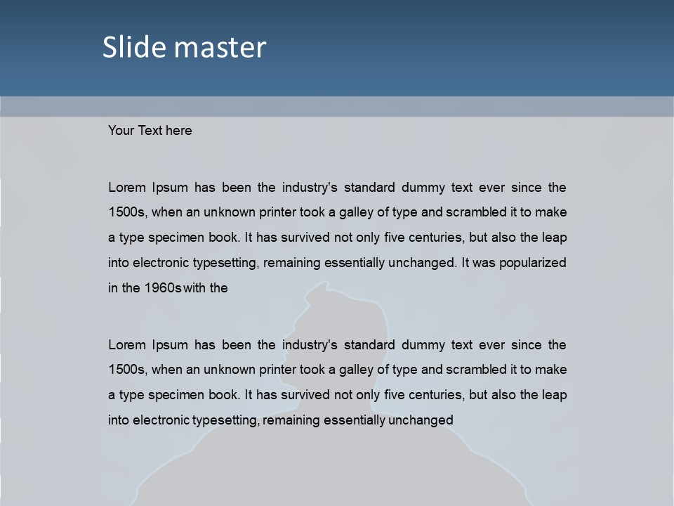 Comic Ridiculous Executive PowerPoint Template