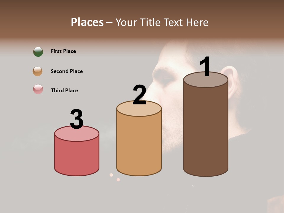 Ridiculous Successful Guy Sparkle PowerPoint Template