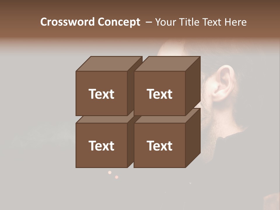 Ridiculous Successful Guy Sparkle PowerPoint Template