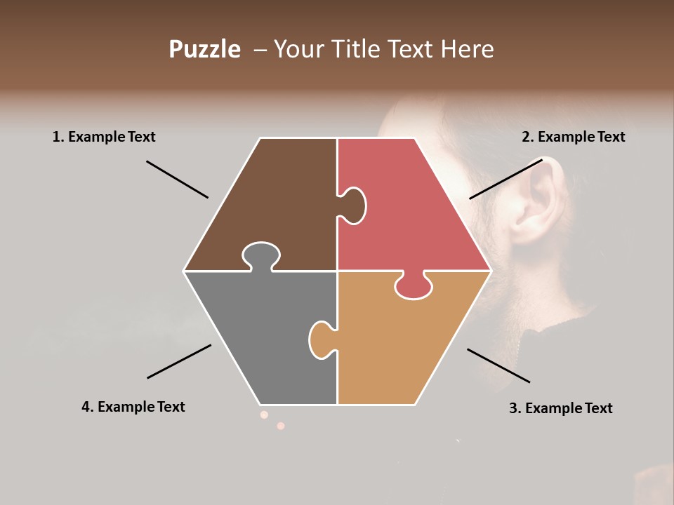 Ridiculous Successful Guy Sparkle PowerPoint Template