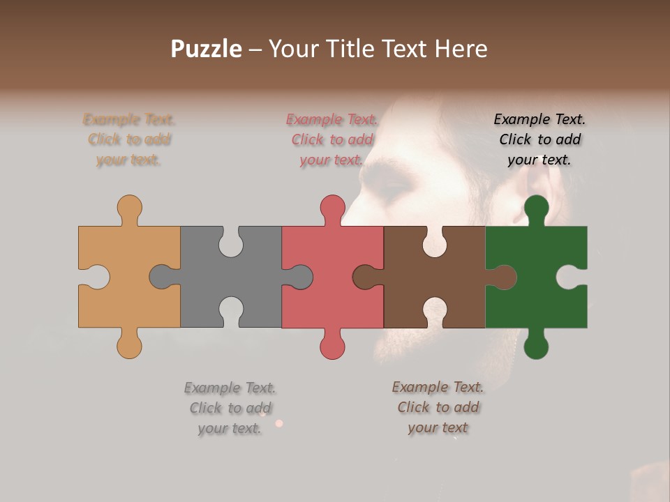 Ridiculous Successful Guy Sparkle PowerPoint Template