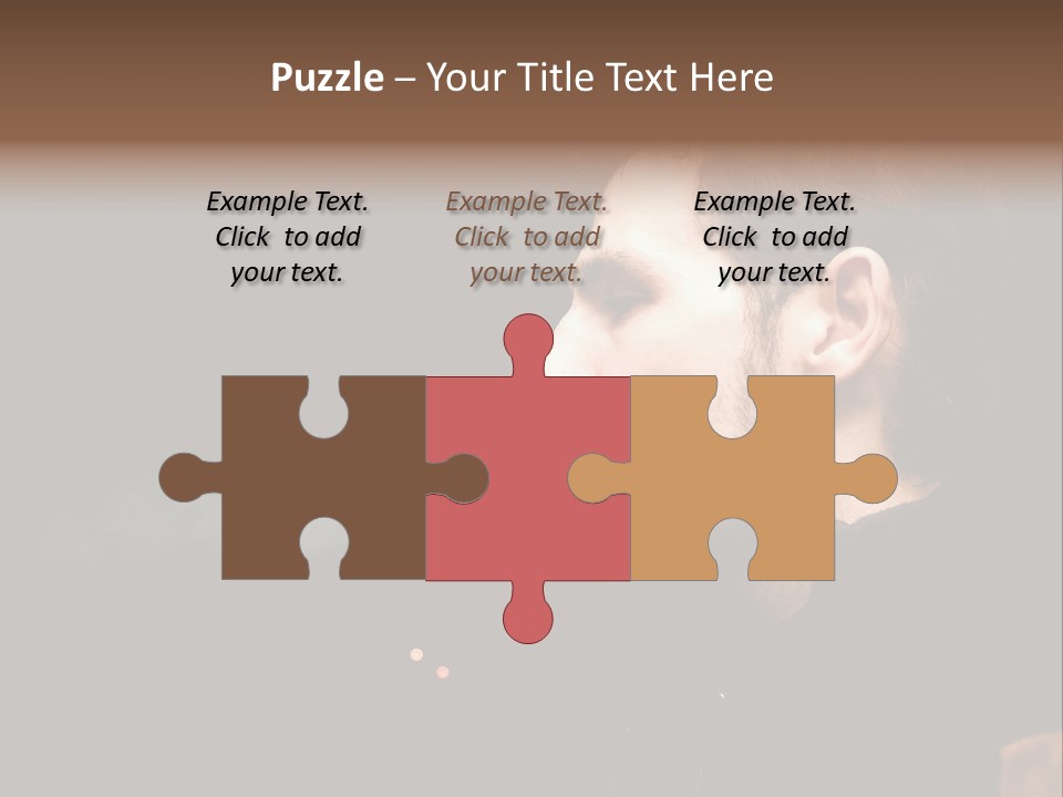 Ridiculous Successful Guy Sparkle PowerPoint Template