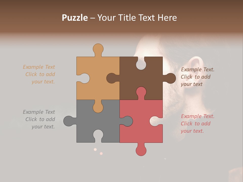 Ridiculous Successful Guy Sparkle PowerPoint Template