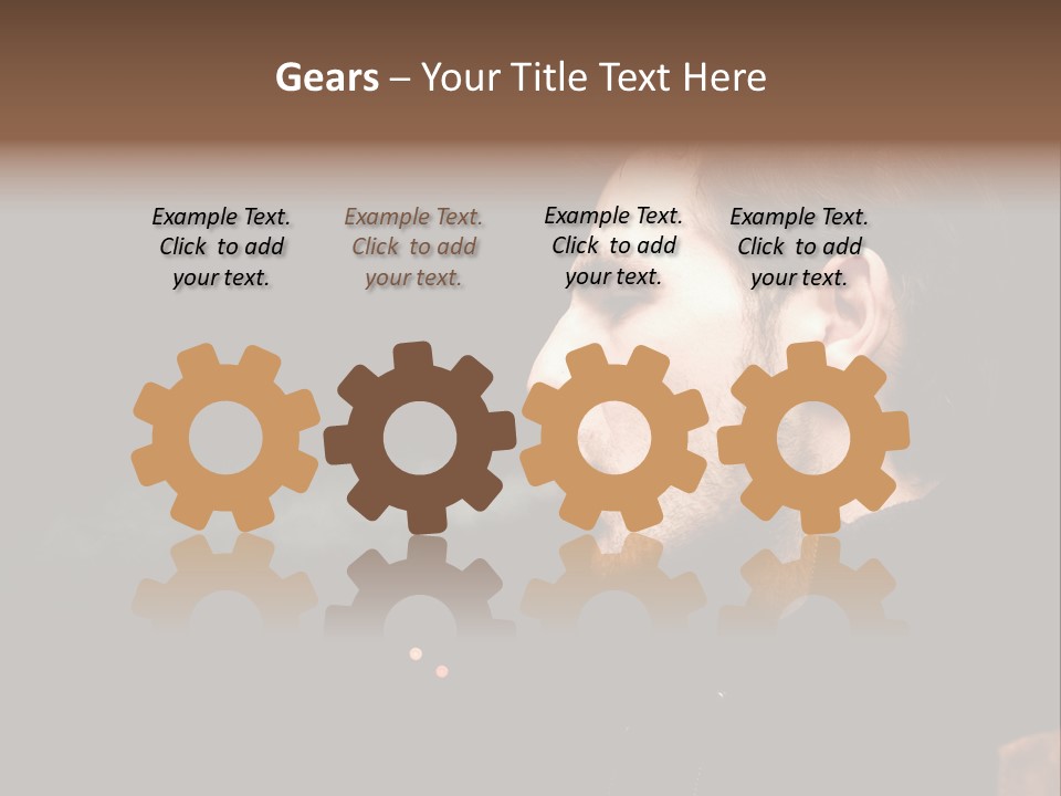 Ridiculous Successful Guy Sparkle PowerPoint Template